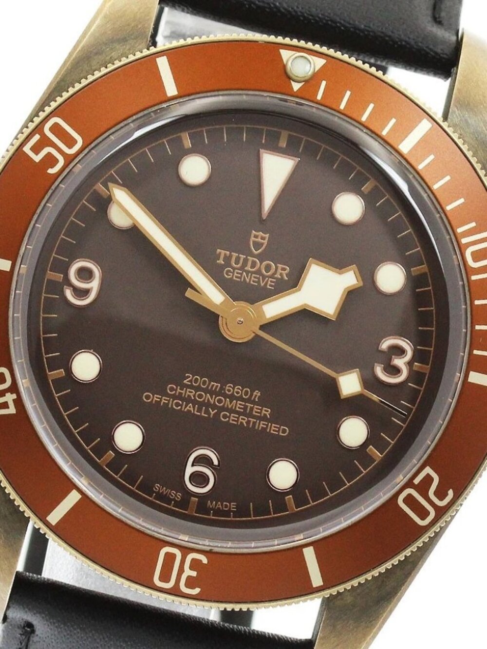 TUDOR Heritage Black Bay Bronze 79250BM Brown Dial Automatic Men's Watch_960868